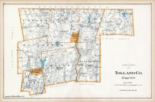 Tolland County - North Part, Connecticut State Atlas 1893